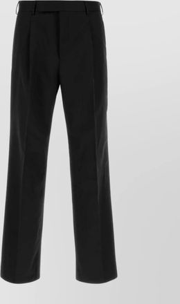 Pantaloni Torino tailored wool trousers with pleats and pockets