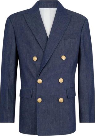 Dsquared2 Dsquared 2 Jasjes Blauw - Heren - Business blazers - Blauw - S - Leer - Kostuums