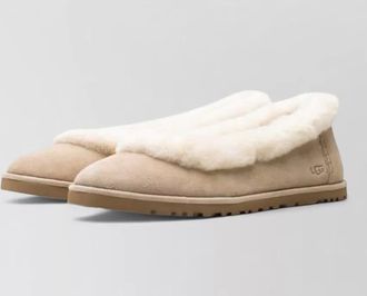 UGG suede ballerina flats