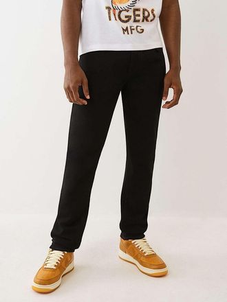 True Religion Rocco Jeans Mens Black Denim Dark Wash Skinny Fit FTS26