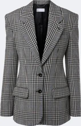Stella McCartney Blazer in lana a quadri