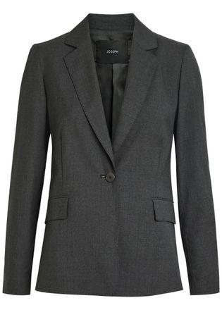 Joseph Marty Wool Blazer - Grey - 44 (UK16 / XL)