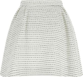 Alessandra Rich Wheel Skirt - Ivory