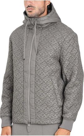 A|X Armani Exchange Jassen, Heren, Grijs, L, Centogrammi Jas