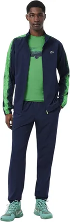 Lacoste Daniil Medvedev-tennisshirt voor heren (Groen)
