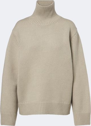 Toteme Oversized wool turtleneck sweater
