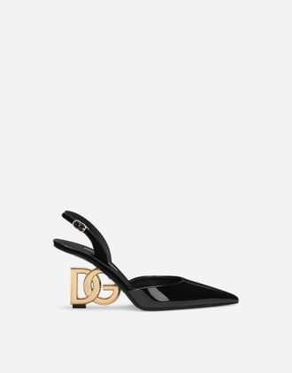 Dolce & Gabbana Slingback - Woman Pumps And Slingback Black 39.5