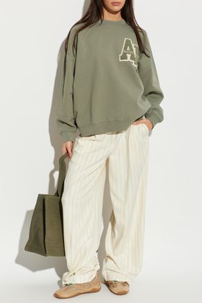 Anine Bing Sweatshirt Miles, Womens, Green