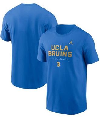 Jordan Brand Mens Jordan Brand Blue UCLA Bruins 2025 Courtside Basketball Performance T-Shirt at Nordstrom, Size Xx-Large