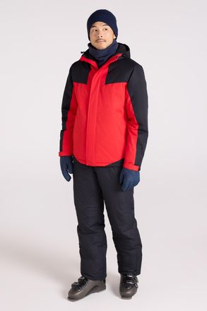 Mountain Warehouse Heren ski jas & broek (Rood)