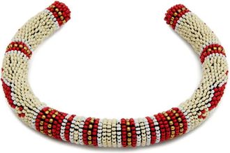 Isabel Marant Bracciale Nina con perline - Toni neutri