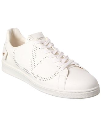 Valentino Vlogo Leather Sneaker