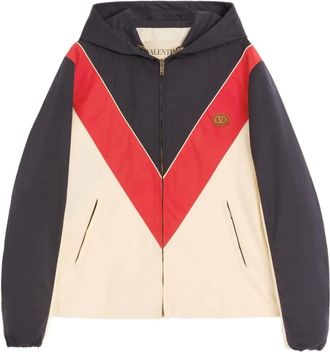 Valentino Garavani Giacca a vento VLogo Signature - Bianco