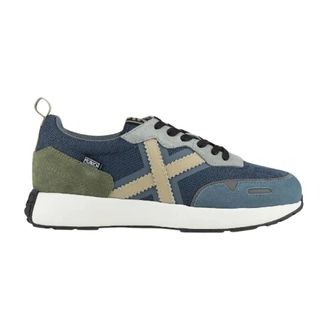 Munich Schoenen, Heren, Blauw, 44 EU, Leer, Xemine 108 Sneaker