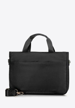 Wittchen Dames 14 Laptoptas met Quilting, Zwart