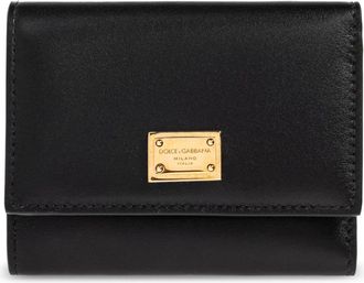 Dolce & Gabbana Wallets & Cardholders - Dames - Portefeuilles - Zwart - ONE Size - Leer - Accessoires