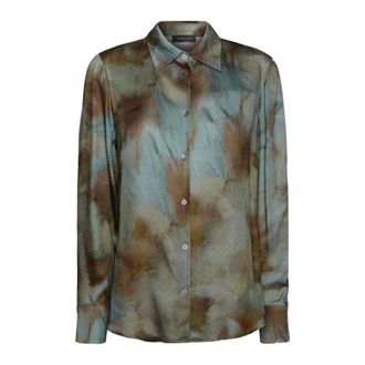 Elena Miro Camisa de viscosa - Blouses & Shirts - Mujer - Multicolor - M