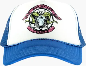 The Celect Hold Fast Trucker Cap in Blue at Nordstrom