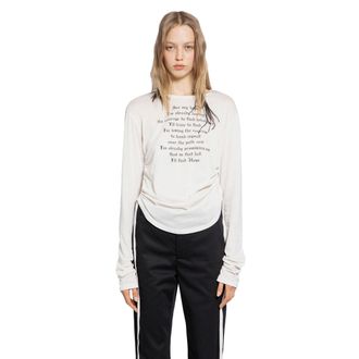 Ann Demeulemeester Dot See My Love Long Sleeve Top