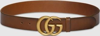 Gucci GG Marmont Wide Belt, Size 90