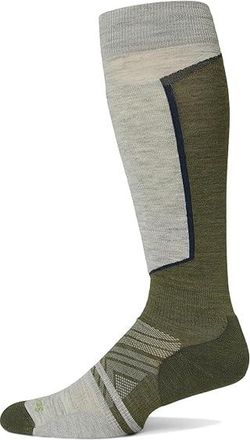 Smartwool Ski Targeted Cushion Over-the-Calf Socks Mens No Show Socks Shoes Ash : XL (Mens Shoe 12-14.5), Wool/Nylon/Merino