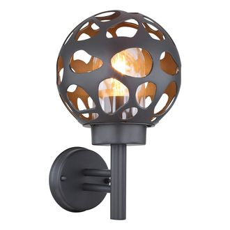 Globo Lighting Aplique De Pared - Hilario - Antracita - Metal - Lede27 - Globo
