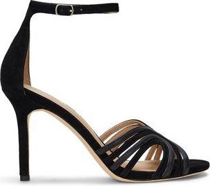 Ralph Lauren ALLIE SUEDE & LEATHER MULTISTRAP SANDAL