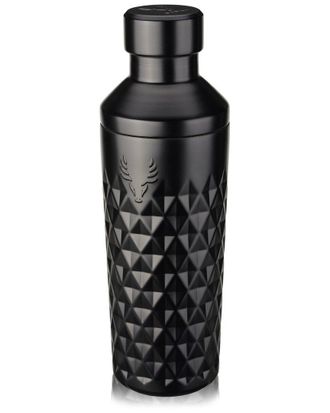 Viski Paragon Obsidian Stainless Steel Cocktail Shaker