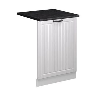 Vicco Panel Frontal Del Lavavajillas Fame-line, Blanco Casa De Campo, 60 Cm, Et Antracita Vicco