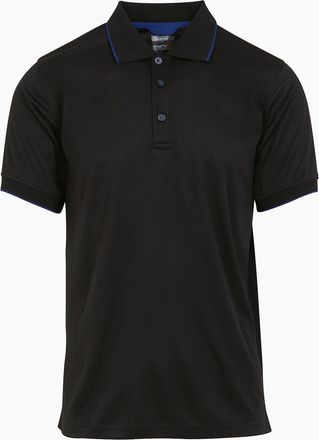 Regatta Mens Regatta Professional Mens Short-Sleeved Polo Shirt - Black - Size: 38