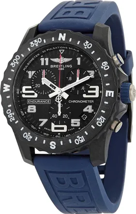 Breitling Pre-owned Breitling Endurance Pro Chronograph Quartz Black Dial Mens Watch X82310A41B1S1