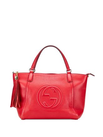 Gucci 2000-2015 kleine leren Soho Cellarius tas - Rood