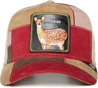 Goorin Brothers Accessoires, Dames, Veelkleurig, ONE Size, Wol, Animal Farm Trucker Cap Beige Unisex