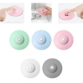 OEM Juego De 5 Tapones De Silicona Universales Para Fregadero De Ba&ntilde;o, Fregona Y Cocina - Crezuo