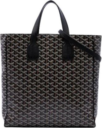 Goyard Pre-owned Voltaire III Tote Bag - Dames - Vintage Shopper - Zwart - ONE Size - Vintage