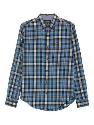 Superdry checked shirt - Blue