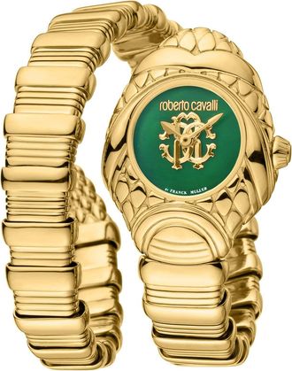 Roberto Cavalli Gold Snake Watch