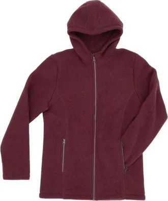 Engel Jacke mit Kapuze Wolljacke f&uuml;r Herren | rot