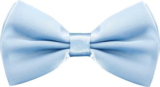 Alizeal Fashion Adjustable Pre-tied Holiday Bow Ties for Men,Light Blue