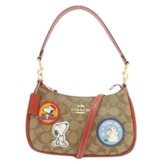 Coach Pre-owned Mini Bags, female, Brown, Size: ONE SIZE Pre-owned Tote Bag