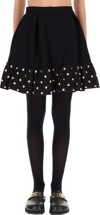 Moschino Polka Dots Skirt-Donna