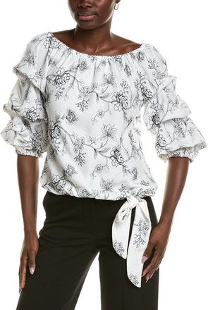 Vince Camuto Printed Blouse