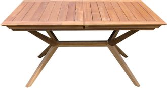 Milani Home Mesa Extensible De Jard&iacute;n 180/240x90 8/10 Plazas