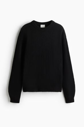 H&M Strickpullover - Schwarz