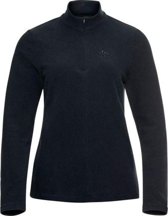 Odlo Midlayer 1/2 Zip Roy Fleecepullover f&uuml;r Damen | schwarz