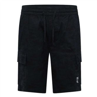 Crosshatch Heren Janscore All-Over Print Cargo Shorts (Marineblauw)