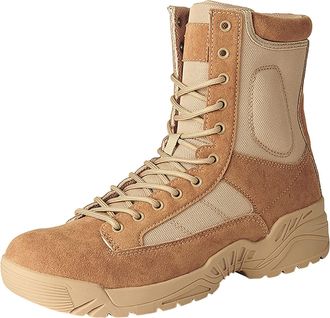 Generic Winter Mens Outdoor Mountaineering Desert Mid-Calf Boots Fashion Casual Sport Lace Up Running Breathable Soft Sole Footwear (Brown, 9)