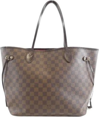 Louis Vuitton Pre-owned Tote Bags, female, Brown, Size: ONE SIZE Pre-owned Damier Ebene Tote Bag