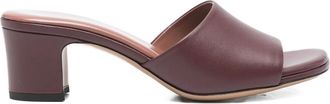 PARIS TEXAS Ava block-heel sandals - Red