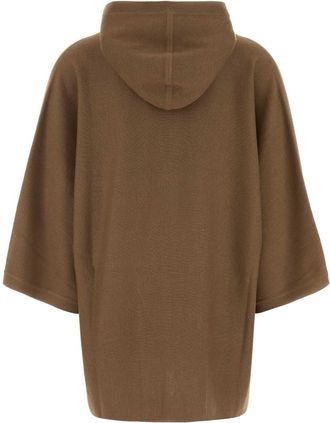 Max Mara Womens Brown Wool Aster Cardigan Nocciola Exterior: Virgin Maglieria Sweater